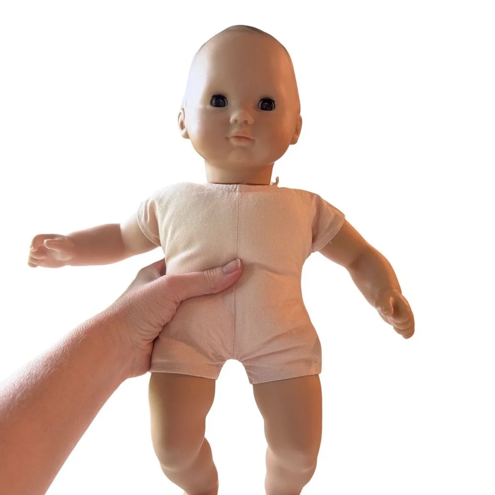 Vintage‎ American Girl Doll Bitty Baby Soft Body Sleep Eyes winter bunting mitts